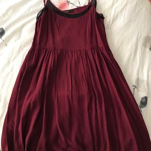 Forever 21 Maroon Skater dress
